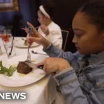 Fifth graders learn fine dining at restaurant after viral classroom lesson