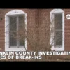 Franklin County investigating numerous burglaries in wealthy communities