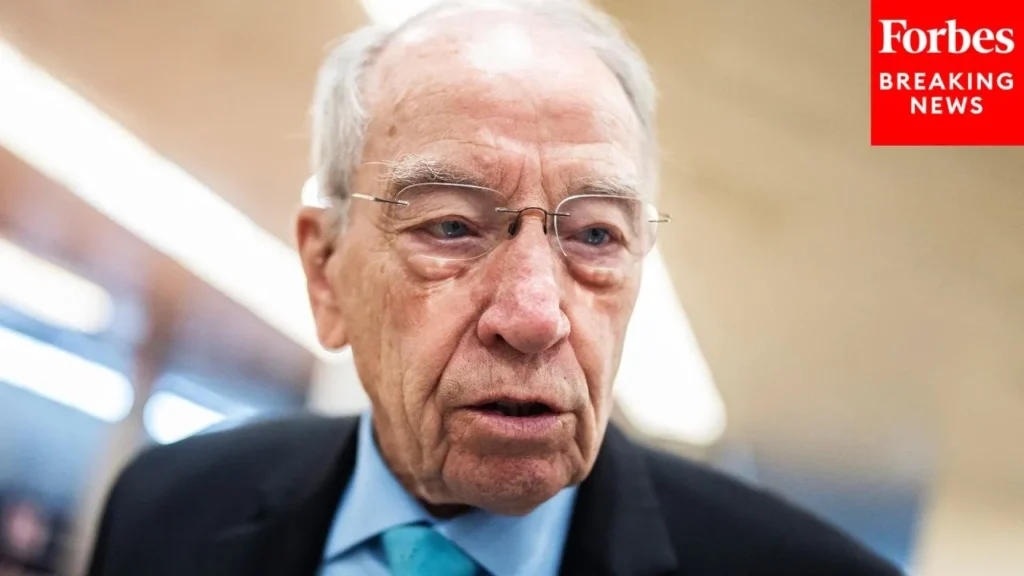 Speeding Towards Insolvency Chuck Grassley Calls On Congress To Fix Social Security