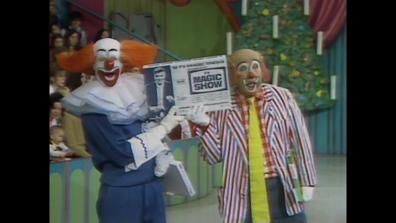 WGN s Bozo s Circus Studio Audience Videoclips from December 25 1972